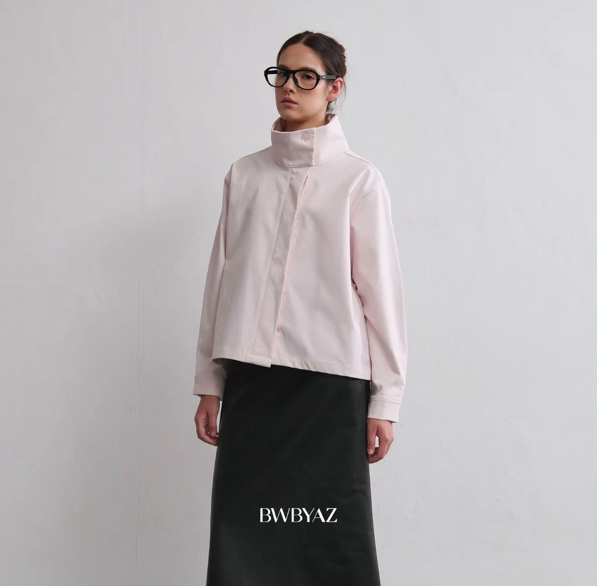 Celeste Pleated Peplum Blouse BWBYAZ